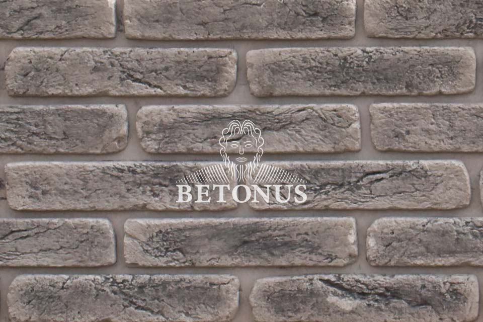 Betonový plot Cihla tmavě šedá - BETONUS s.r.o.