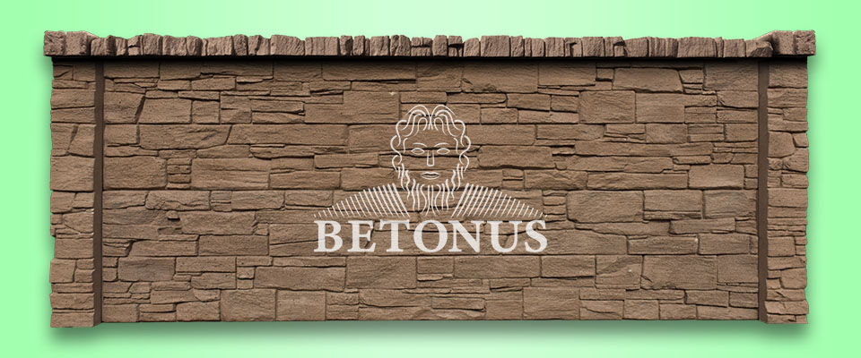 Betonový plot Žula Austin - BETONUS s.r.o.